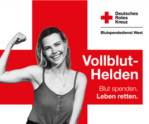 Blut spenden im Blutspendemobil 